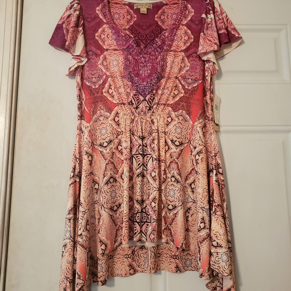 Energy World Wear women's Petite Small tunic top